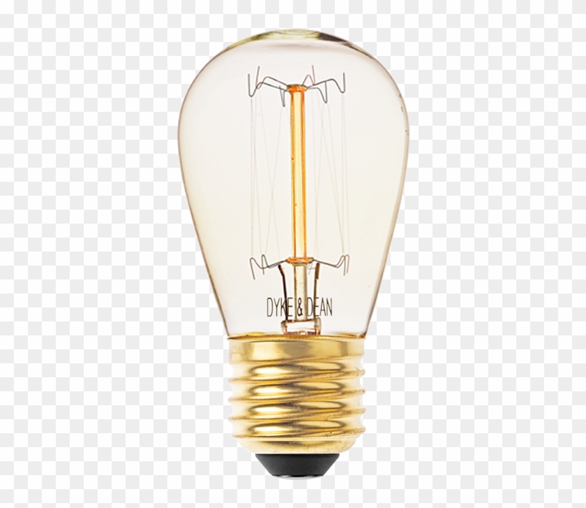 Edison Bulb Png - Incandescent Light Bulb Clipart #3788524