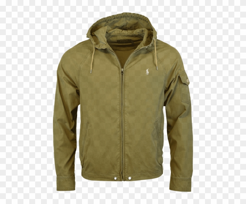Polo Ralph Lauren Olive Loden Front Arm Pocket Windbreaker - North Face Black Series Jacket Clipart