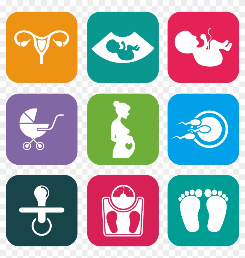 Infant Nursing Icon Baby Care Pregnant Women - Transparent Pregnant Woman Icon Clipart
