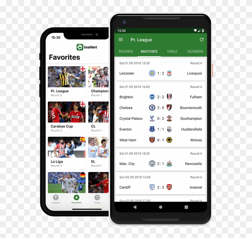 Experience Goalalert On All Devices Download The App - Bundesliga App Clipart