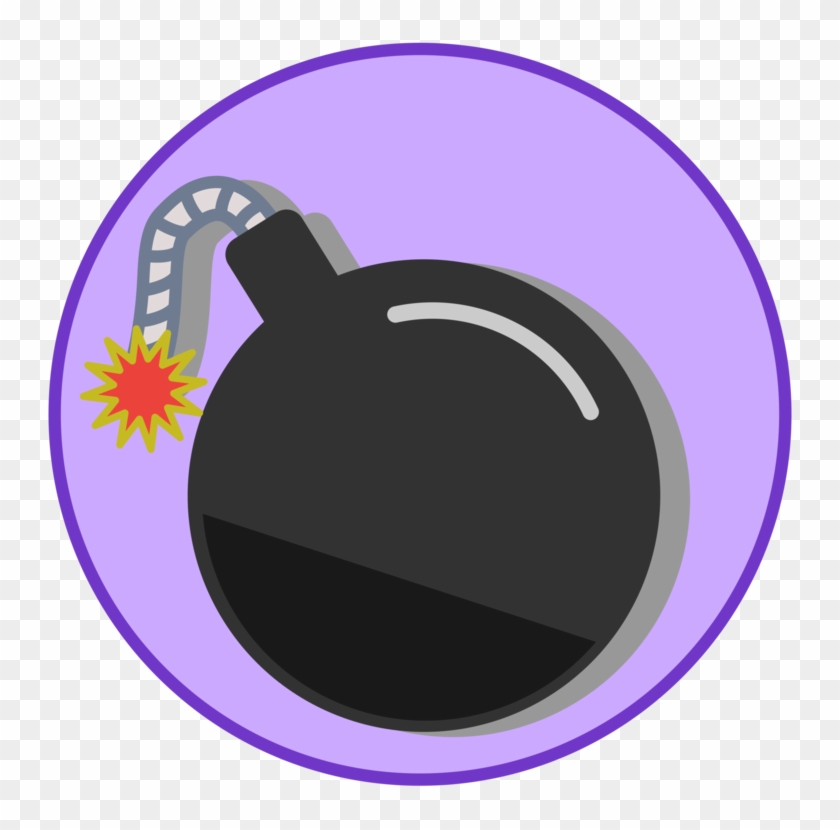Computer Icons Bomb Emoticon Argument - Circle Clipart #3789402