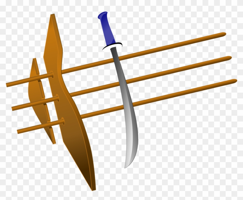 Computer Icons Drawing Sword Weapon Download - Clip Art - Png Download