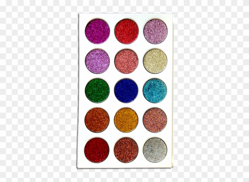 Never Dull Your Sparkle Pressed Glitter Palette - Sticker Clipart #3789731