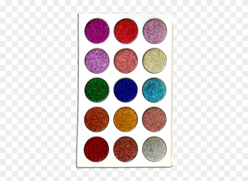 Never Dull Your Sparkle Pressed Glitter Palette - Sticker Clipart