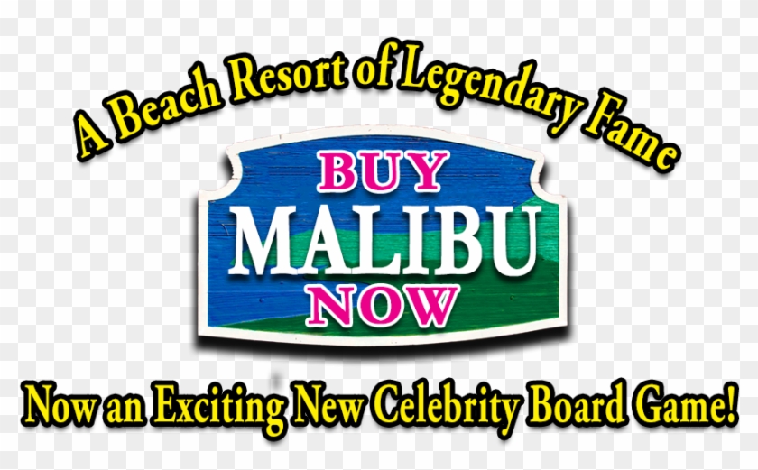 Buy Malibu Board Game - Graphic Design Clipart #3790039