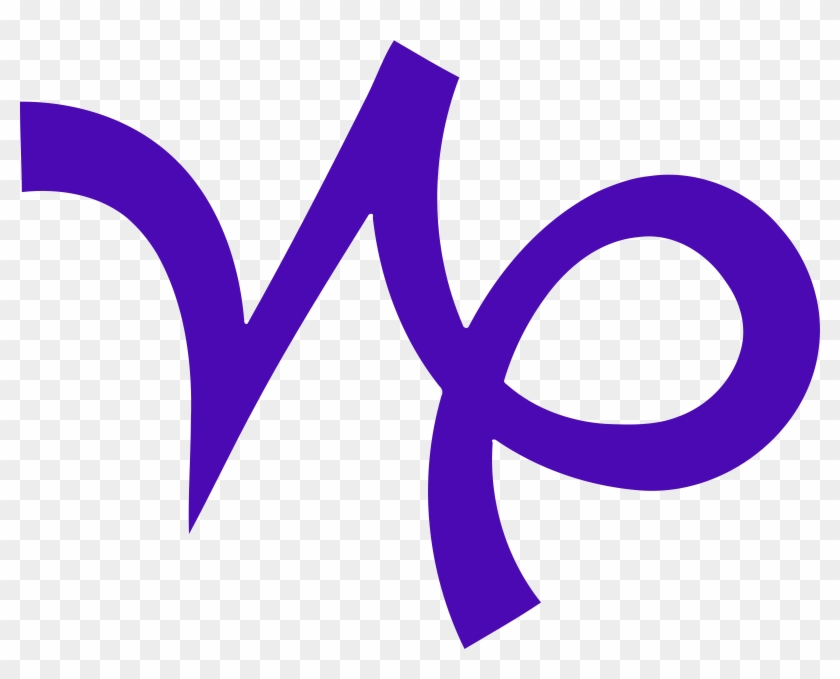 Capricorn Png - Capricorn Symbol Png Clipart #3790107