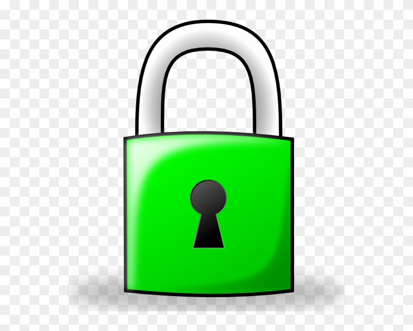 Lock Svg Clip Arts 564 X 593 Px - Clipart Lock - Png Download