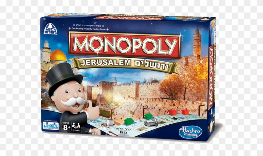 The Classic Game You Know And Love, But In Jerusalem - Christian Monopoly Clipart