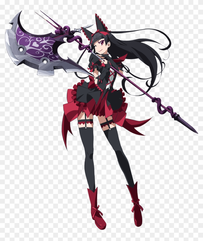 Gate Anime Png - Rory Mercury Gate Jieitai Kanochi Nite Kaku Tatakaeri Clipart