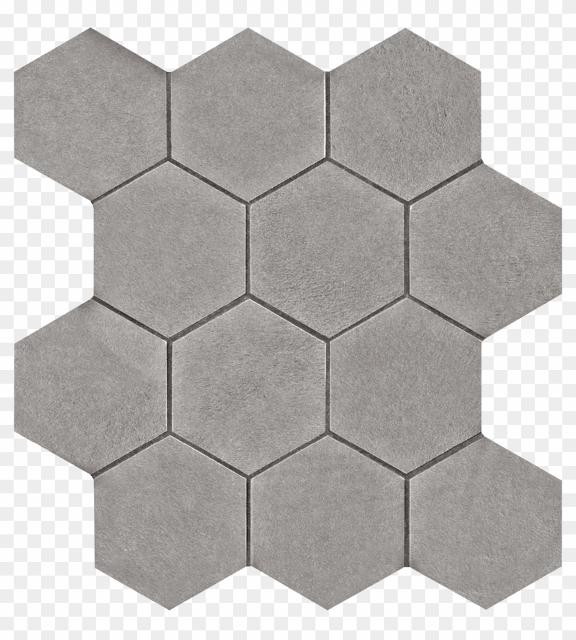 Cl 01 Seamless Hexagon - Seamless Grey Hexagon Tile Clipart #3790948