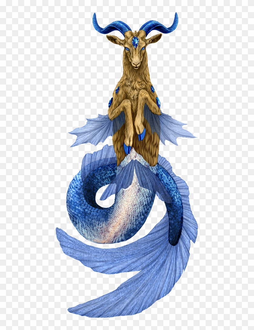 Royal Sea Goat Capricorn My Sign - Capricorn Sign Sea Goat Clipart #3791489