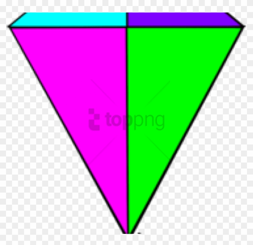 Free Png Diamondkite - Triangle Clipart #3791555