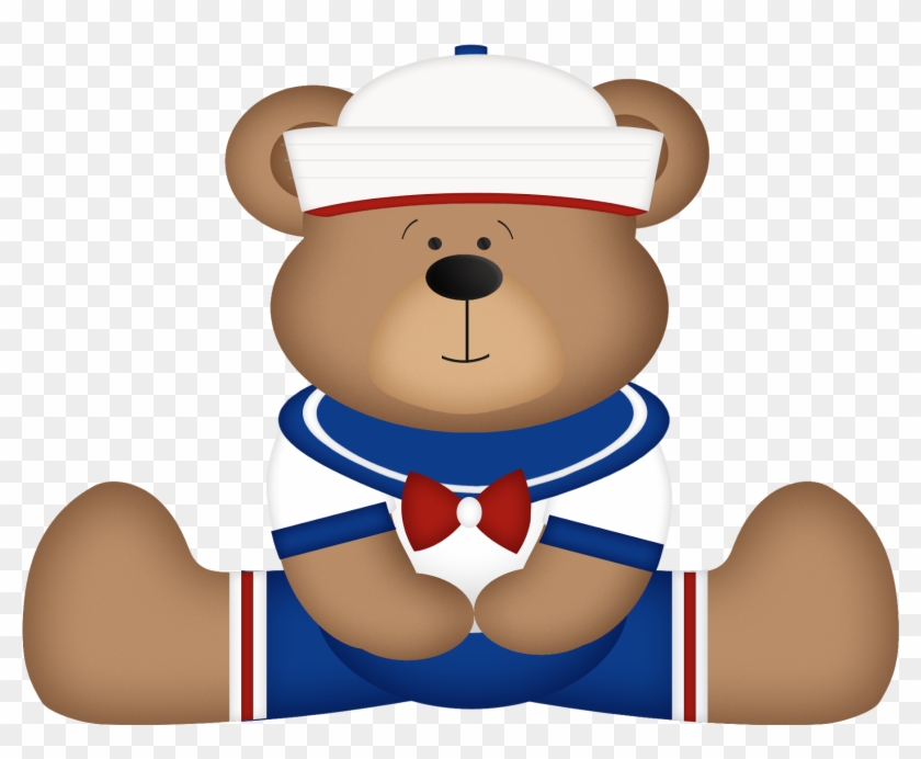 Bebe Ursinho Png ~ Mam U00e3e Kriativa Kit Beb U00ea - Osito Marinero En Png Clipart