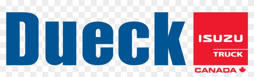 Dueck Isuzu Logo Colour - Graphic Design Clipart