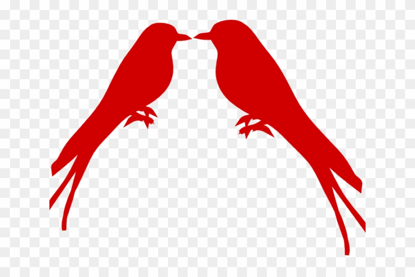 Love Birds Clipart Branch - Parrot - Png Download #3792187
