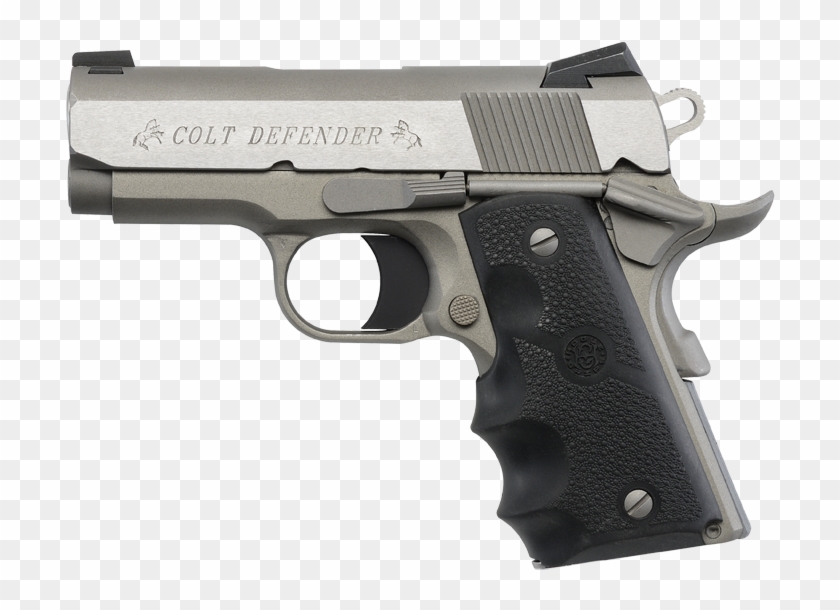 Colt Defender - Hogue Colt Defender Grips Clipart #3792219