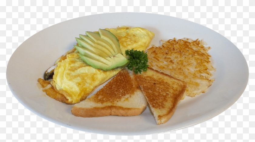 Hash-browns, Potato Cubes, Fresh Fruit, Refried Beans, - Crêpe Clipart #3792850