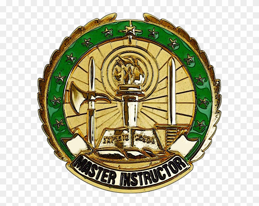 Military Police Instructor Badge Clipart