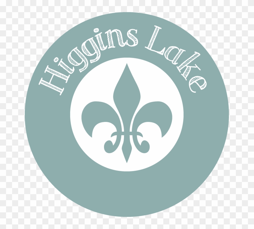 Higgins Lake - Emblem Clipart