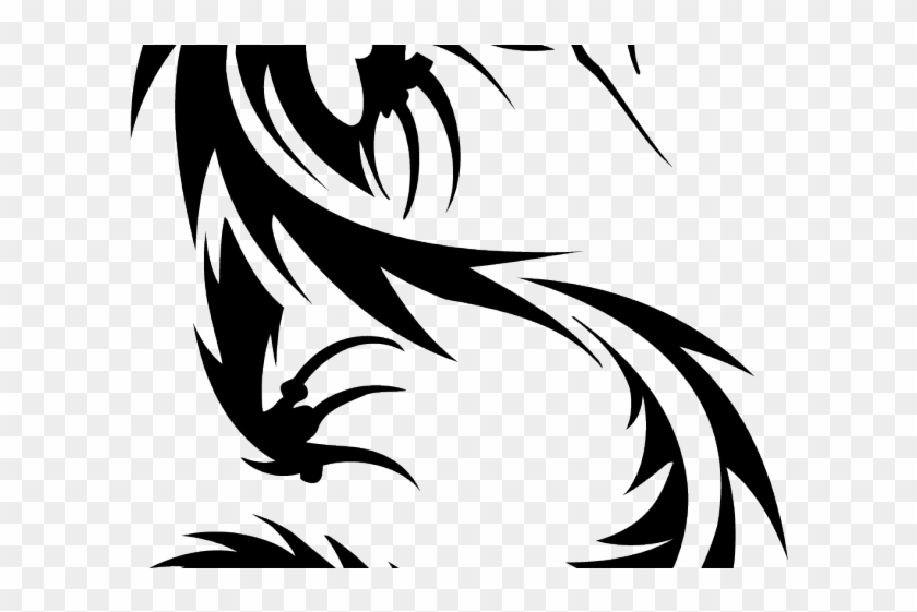 Nautical Star Tattoos Clipart Sleeve - Tribal Dragon Logo - Png Download