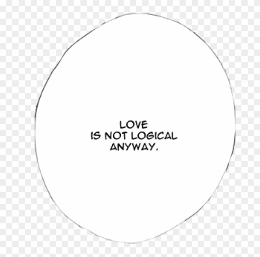 #love #manga #speech #aesthetic #anime #speechbubble - Circle Clipart #3794623