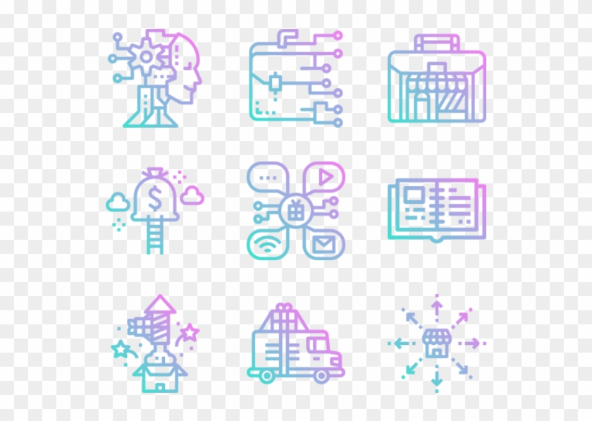 Digital Business Clipart