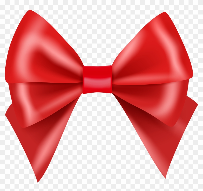 Red Bow Large Transparent Image , Png Download Clipart #3794718