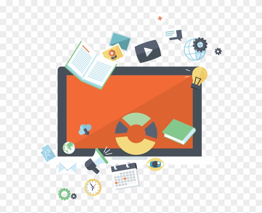 Global Training Platform - Digital Training Icon Clipart