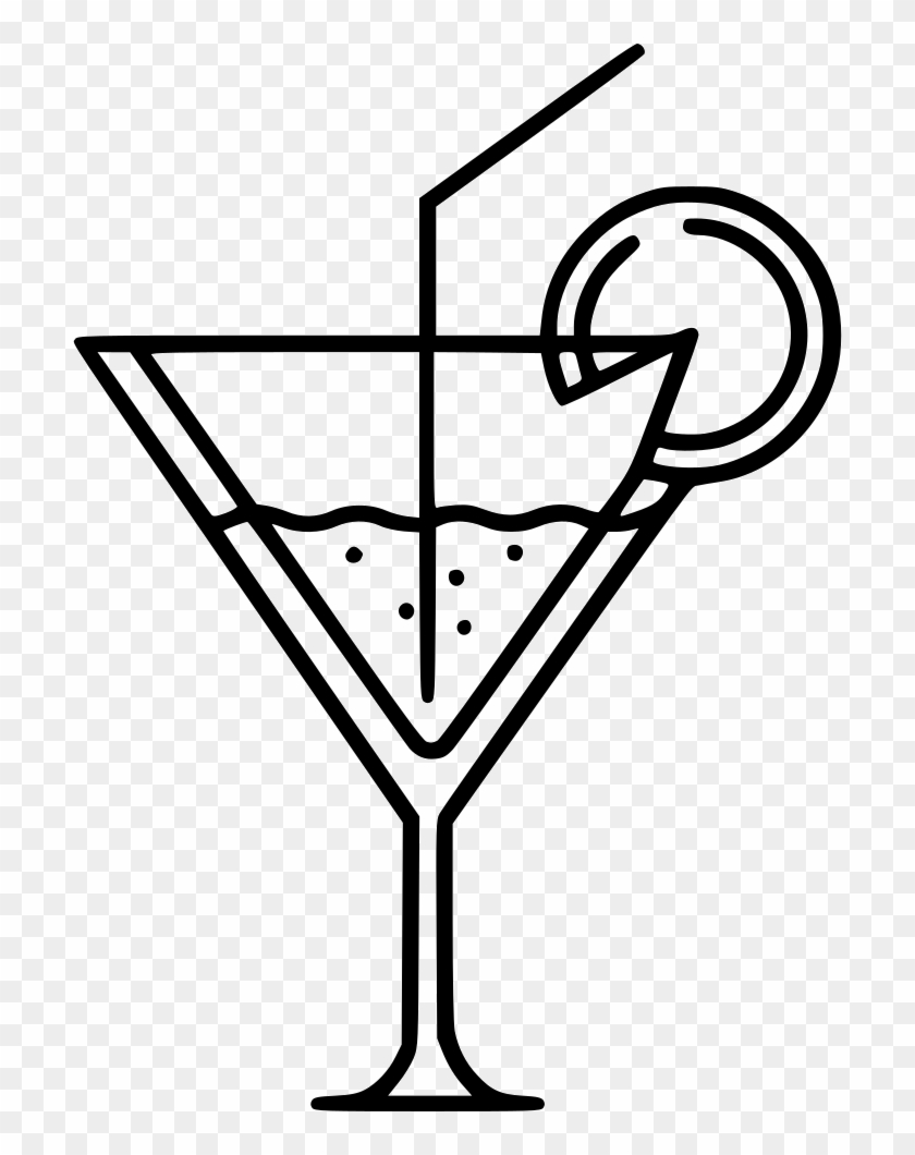 Cocktail Martini Comments - Wine Glass Clipart #3794802