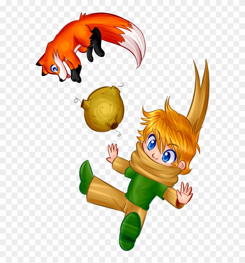 El Principito Y El Zorro Png - Principito Y El Zorro Png Clipart