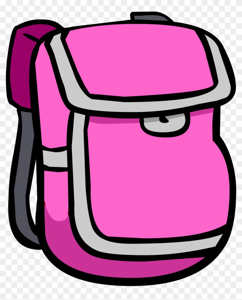 Book Bag Vector Free Transparent Background - Red Backpack Clipart #3795219