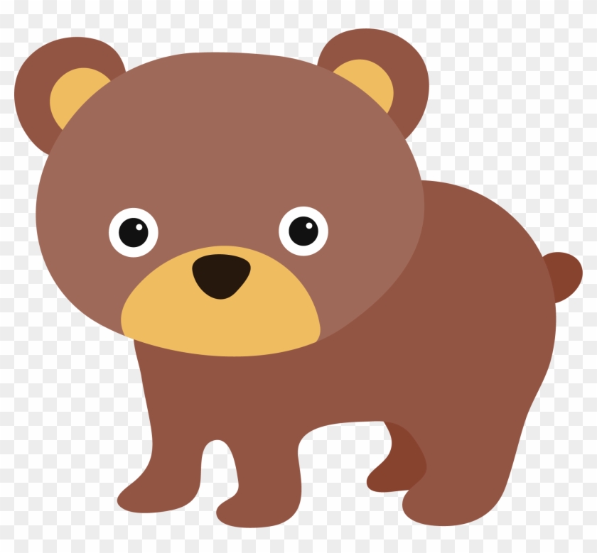Brown Bear Teddy Bear - Brown Bear Vector Png Clipart #3795251