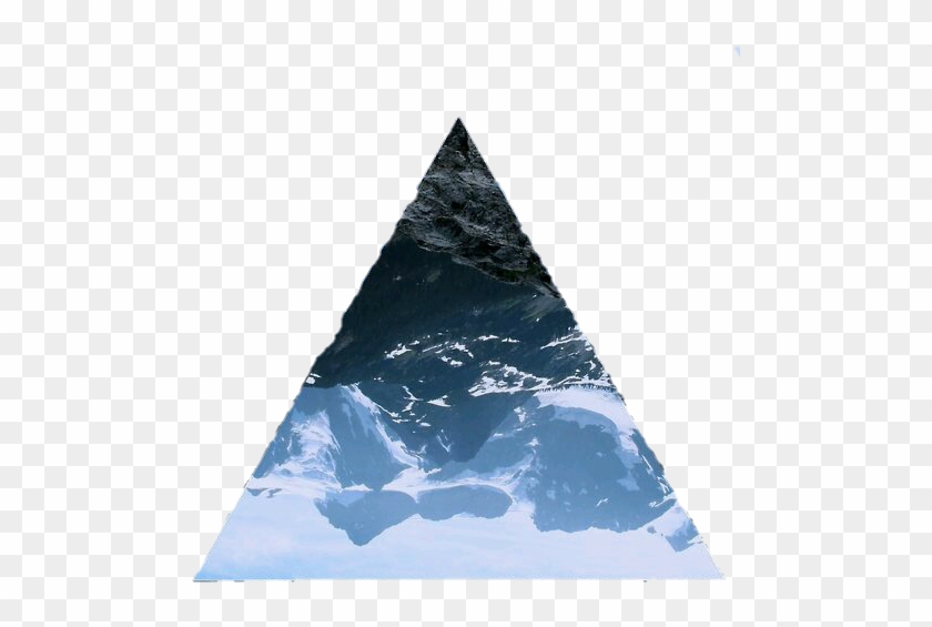 Overlay, Paisaje, And Png Image - Mountain Shape Background Clipart #3795578