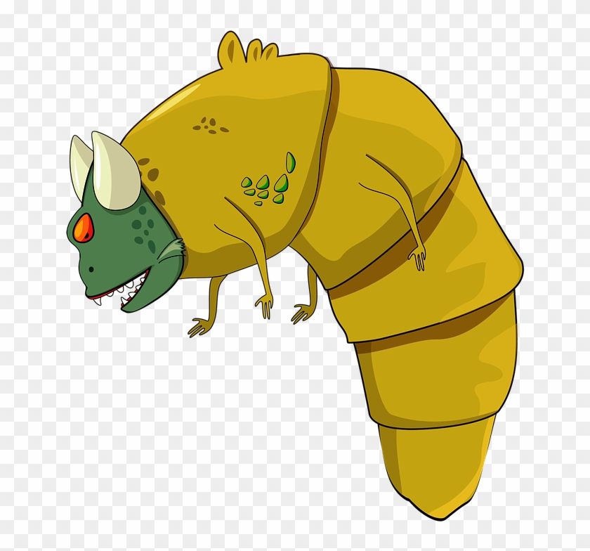 Larva Monster Clipart