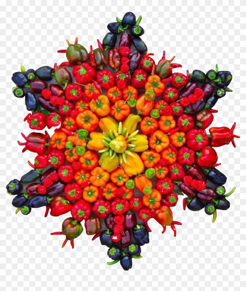 Sctastyfood Sticker - Flowers Made From Vegetables Clipart