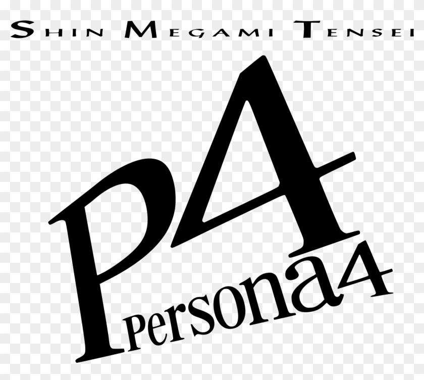 Open - Persona 4 Logo Png Clipart