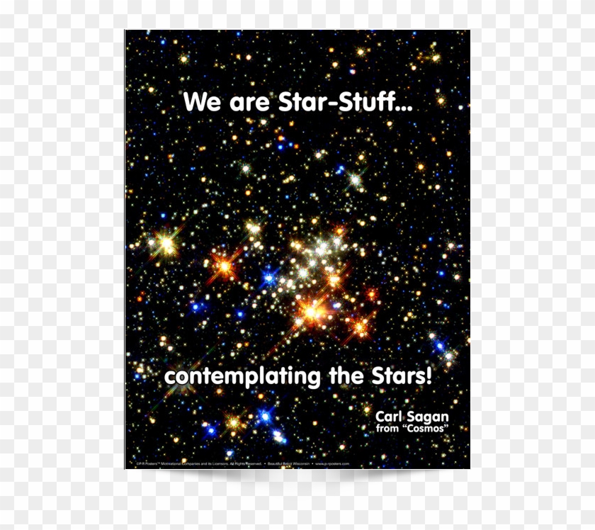 We Are Star-stuff - Milky Way Galaxy Space Clipart #3797254