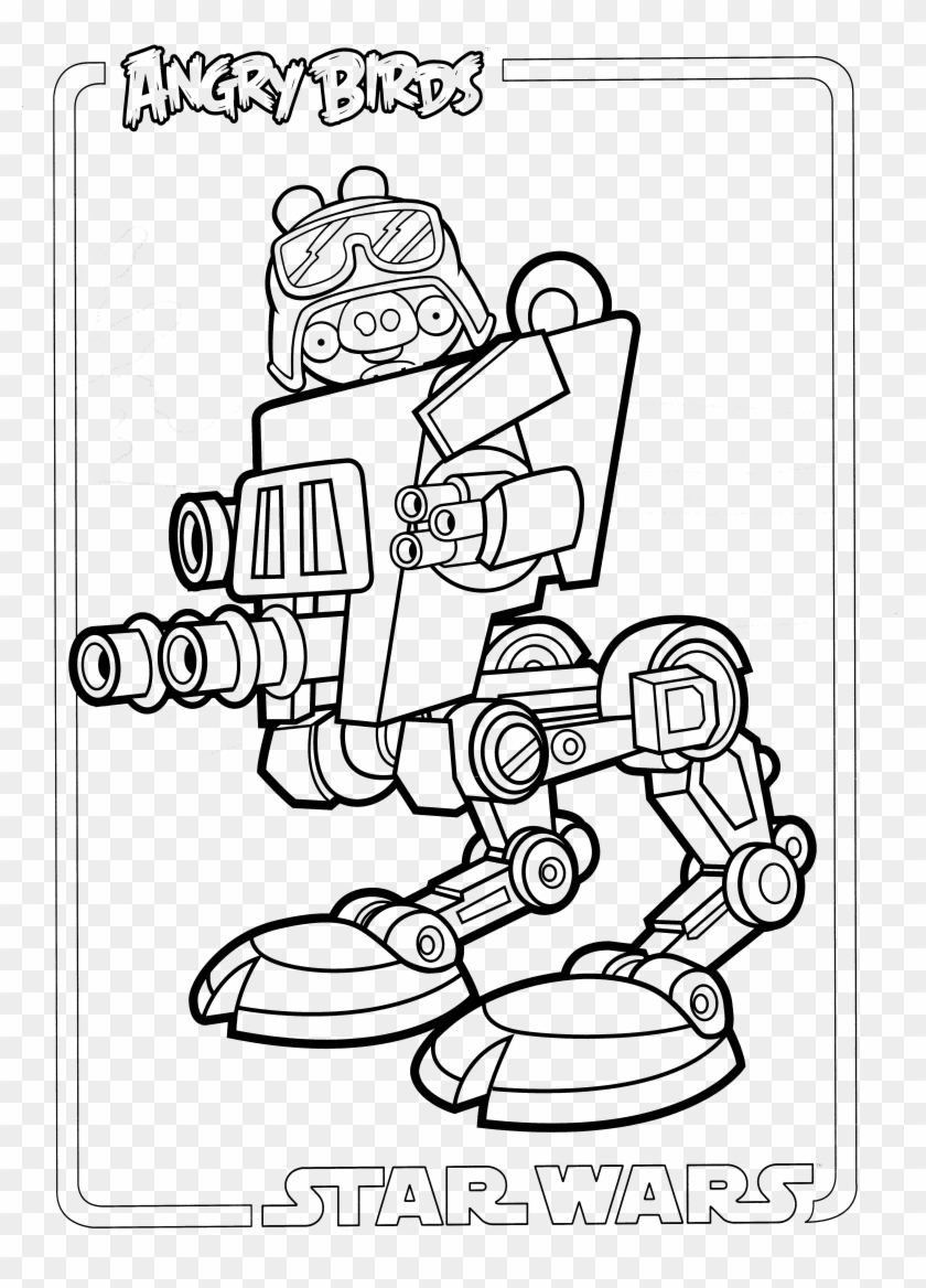 10 At-st - Angry Birds Clipart