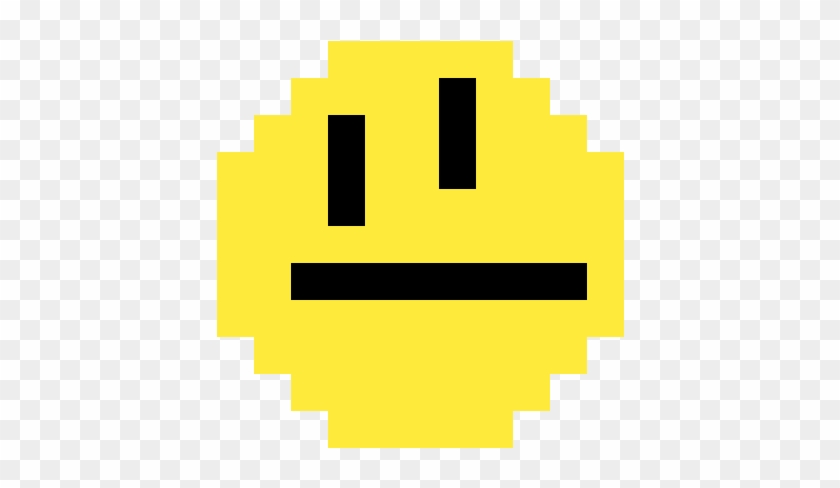 Straight Face - Smiley Clipart #3797581