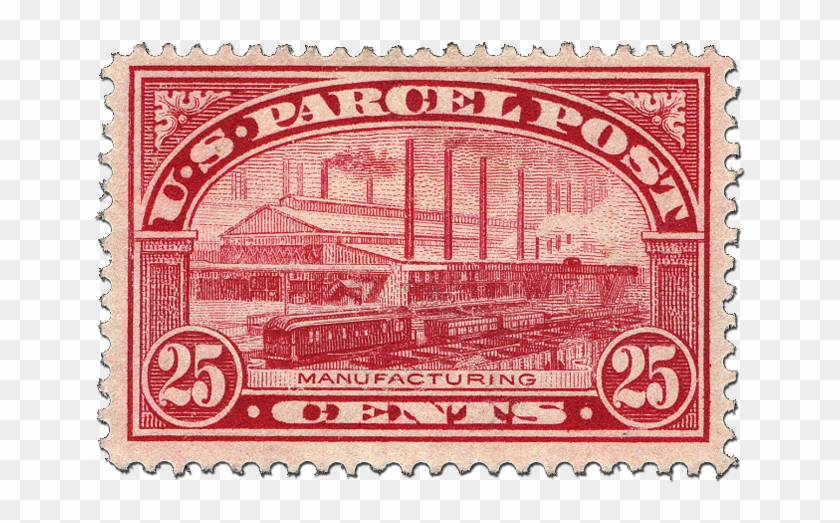 Manufacturing Steel Plant Parcel Post Issue, - Stamp Clipart