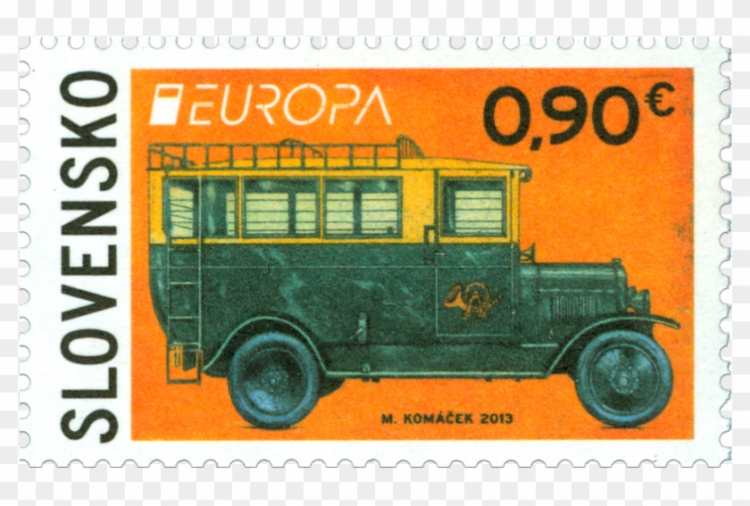 Postal Vehicle Postage Stamp Design Siderography - Postage Stamp Clipart