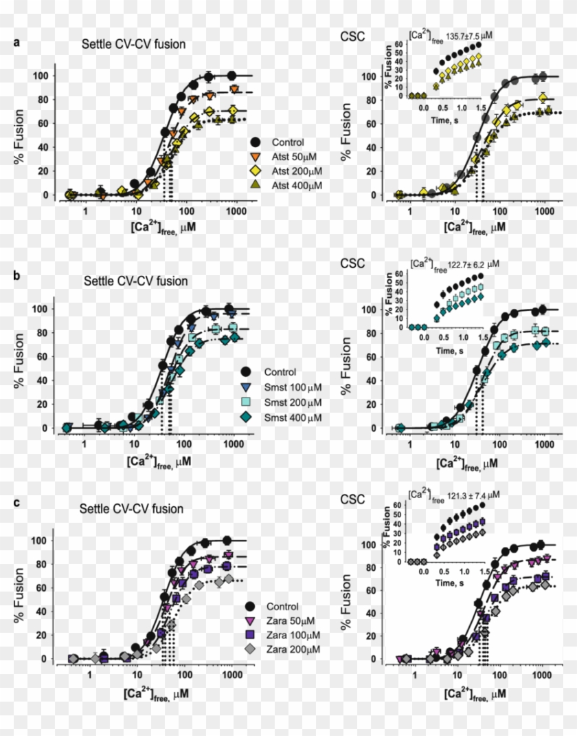 Chol Lowering Agents Inhibit Cv Pm And Settle Cv Cv - Plot Clipart