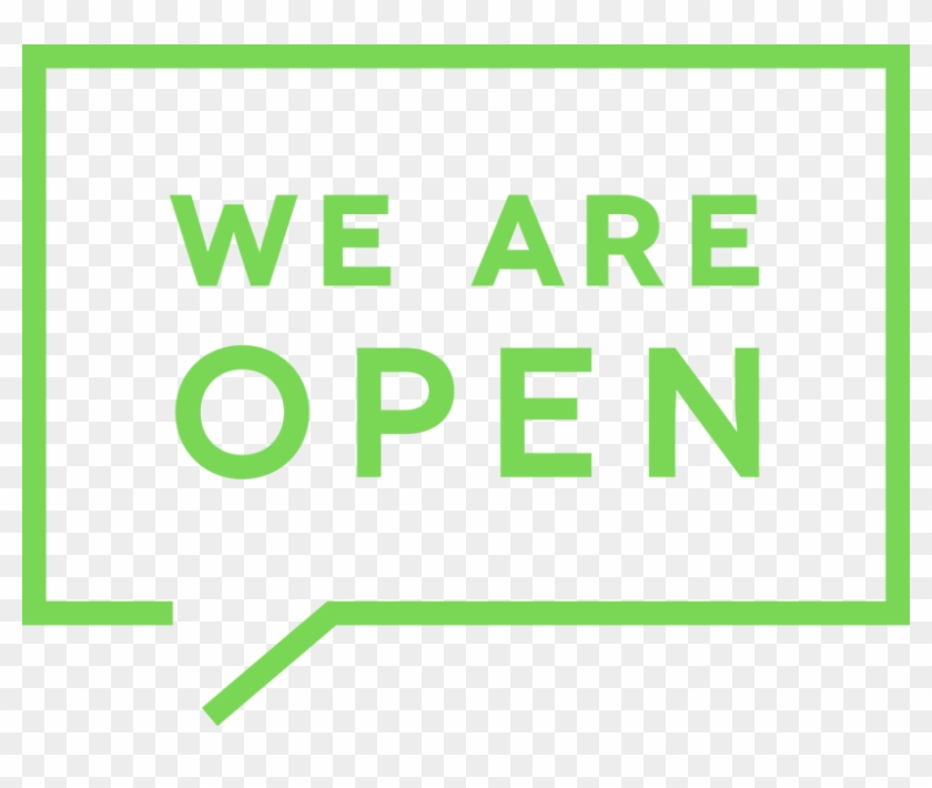 Thumbnail Image - We Are Open Png Clipart