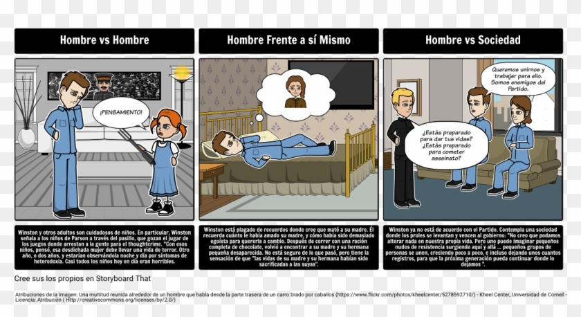 Winston 1984 Png - Most Dangerous Game Man Vs Man Quotes Clipart #3797928