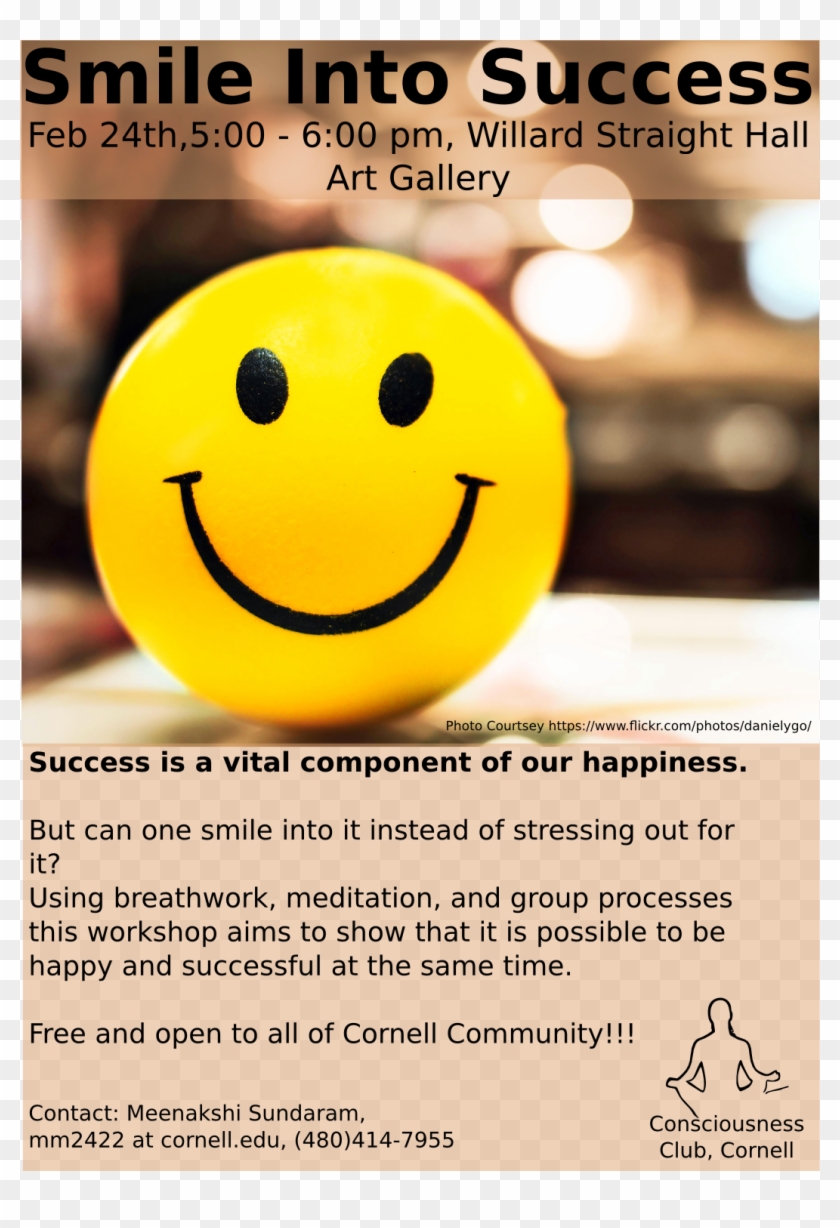 Smile Into Success - Smiley Clipart