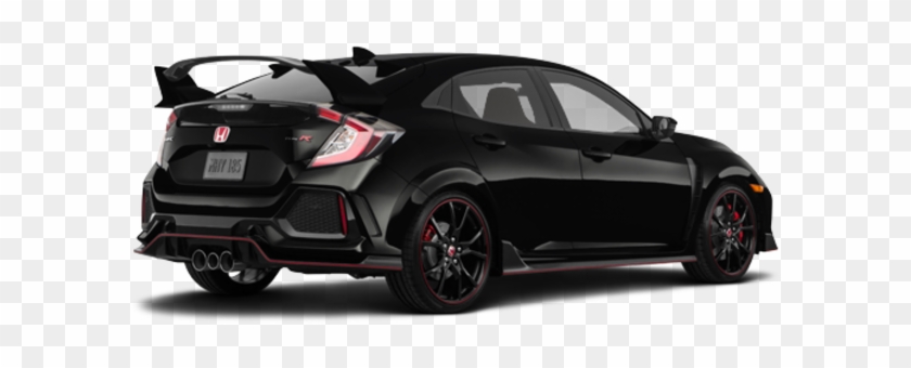 Honda Civic Type R Type R - Honda Civic Coupe 2017 Black Clipart #3798230