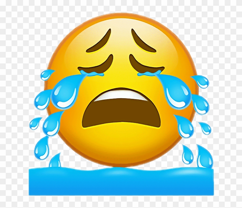 Download #emoji😭triste - Imagem De Emoji Triste Clipart Png Download