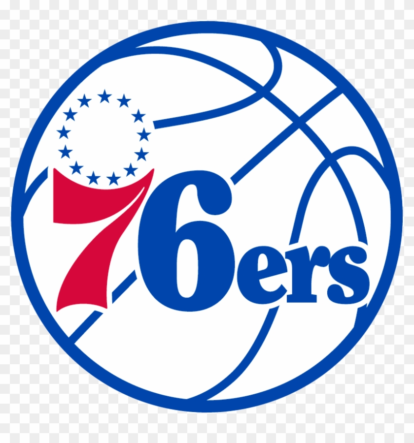 76ers Logo - Philadelphia 76ers Logo Clipart #3798374