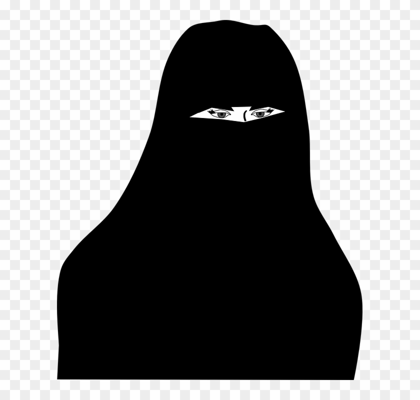 Niqab Png - Hats Silhouette Clipart #3798906