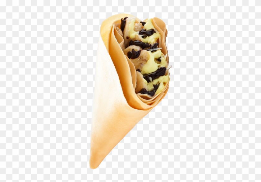Banana Choco Cheese D Crepes Clipart